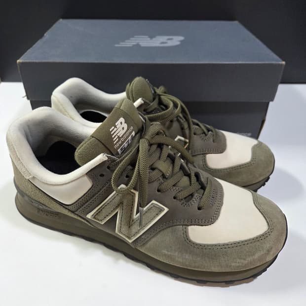 뉴발란스 / 준야 준야와타나베 574 카키 / 280