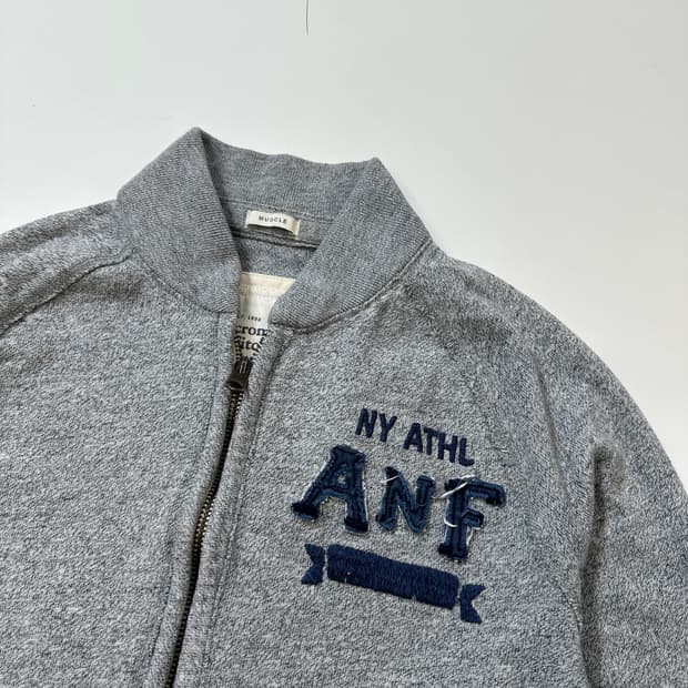 아베크롬비 그레이 봄버 집업 