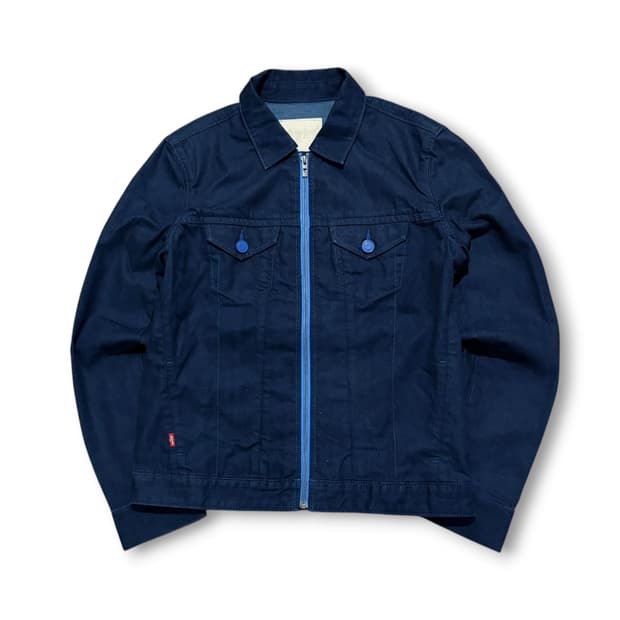 Levi's 인디고 데님 집업 자켓