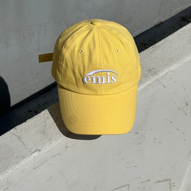 [M] emis 이미스 옐로우 볼캡 모자