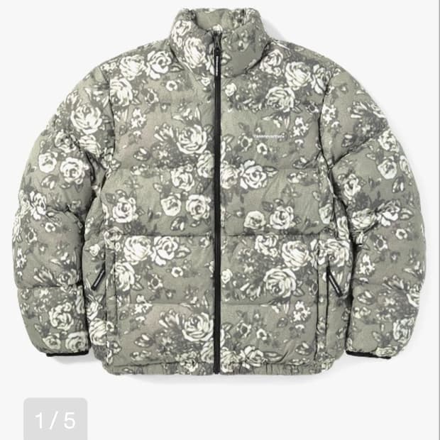 디스이즈네버댓 플라워 패딩