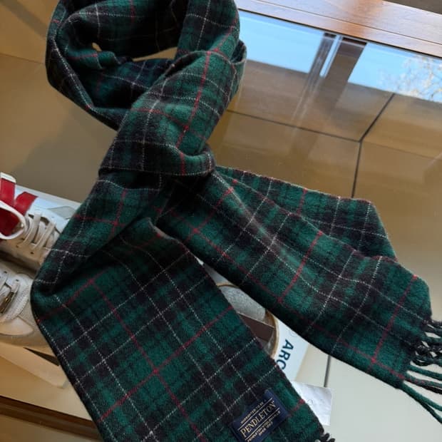 펜들턴 체크 머플러