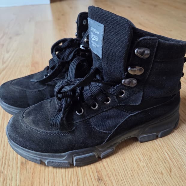 슈펜 블랙 워커/ 부츠