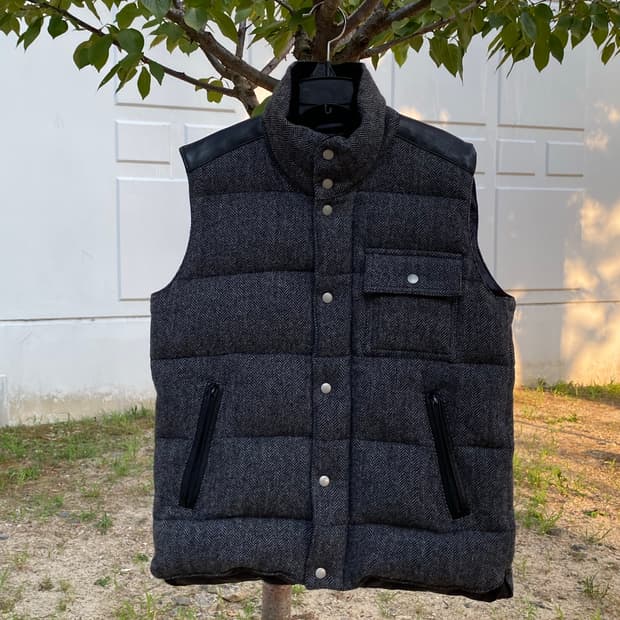 10fw 꼼데가르송 옴므 다운 베스트