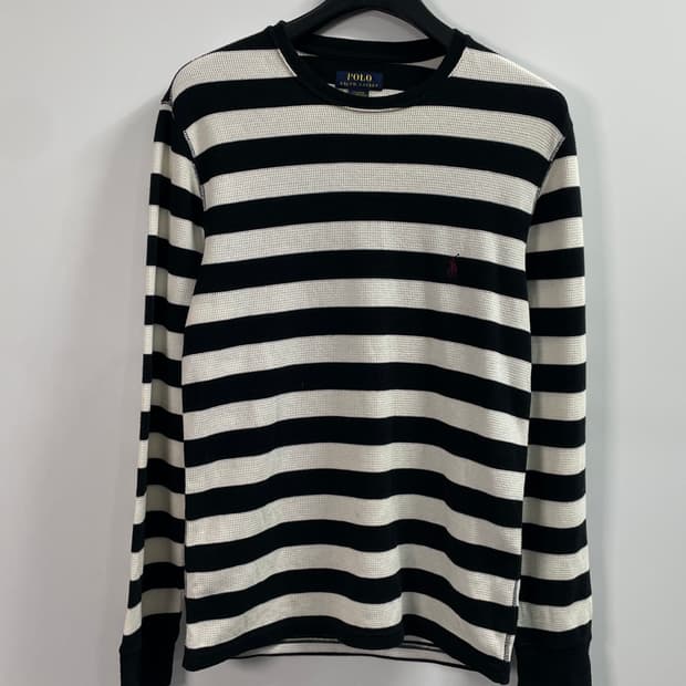 폴로 랄프로렌 단가라 엄성현 와플티 (on.418)