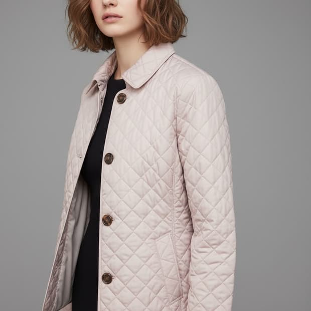 버버리 다이아몬드 퀼팅 자켓(M/66)