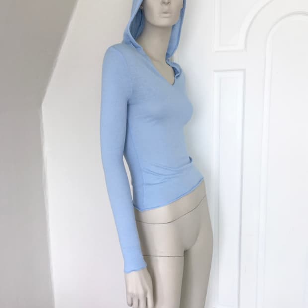 American Eagle Soft Slim Hooded Top