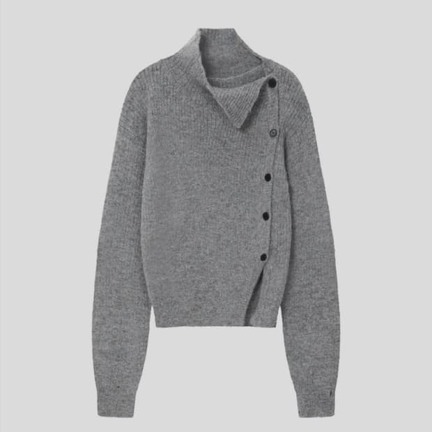 구해요)미세키 서울 니트 그레이