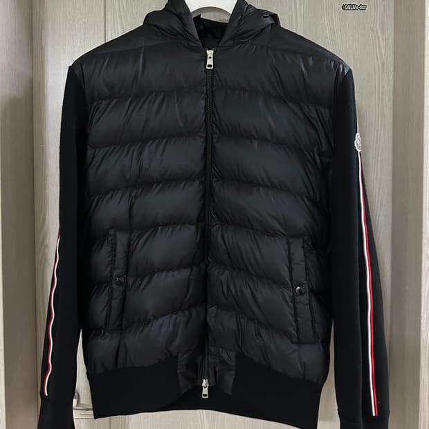 몽클레어 24FW 트리콧 니트 후드 가디건 패딩 XL