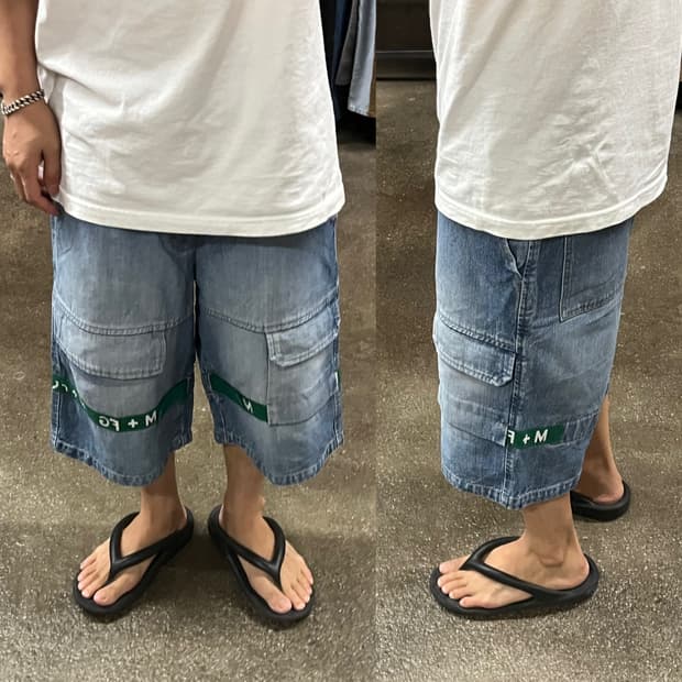 마리떼 프랑소와 저버 데님 반바지 (34“)
