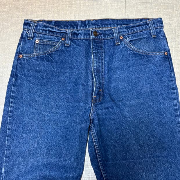 90s USA 🇺🇸 리바이스 517 오렌지탭 데님 청바지 중청