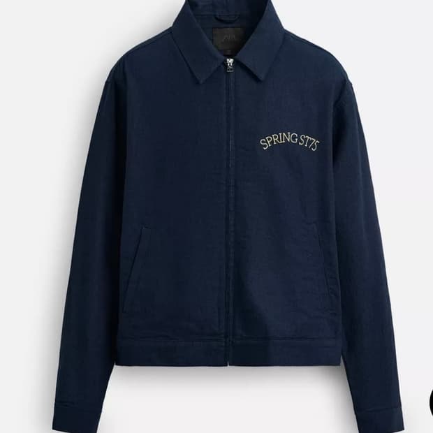 Zara 카라 집업