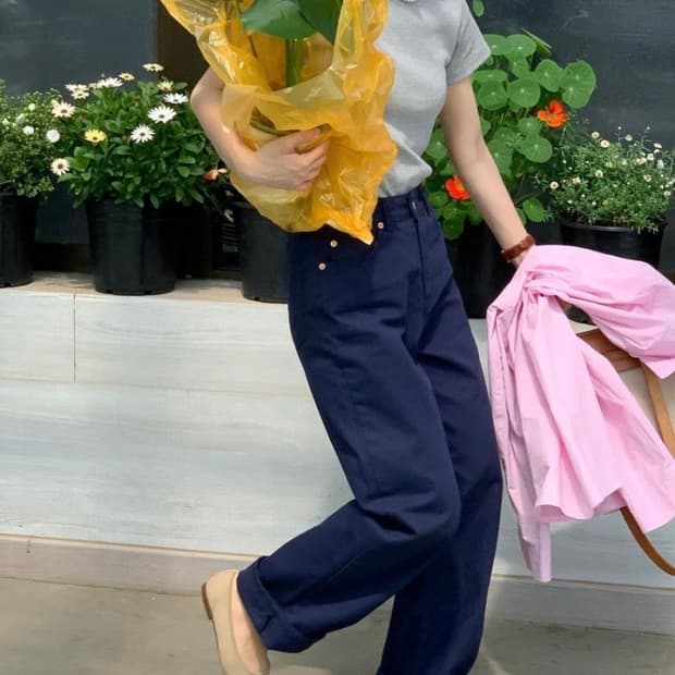 위드아웃썸머 면바지