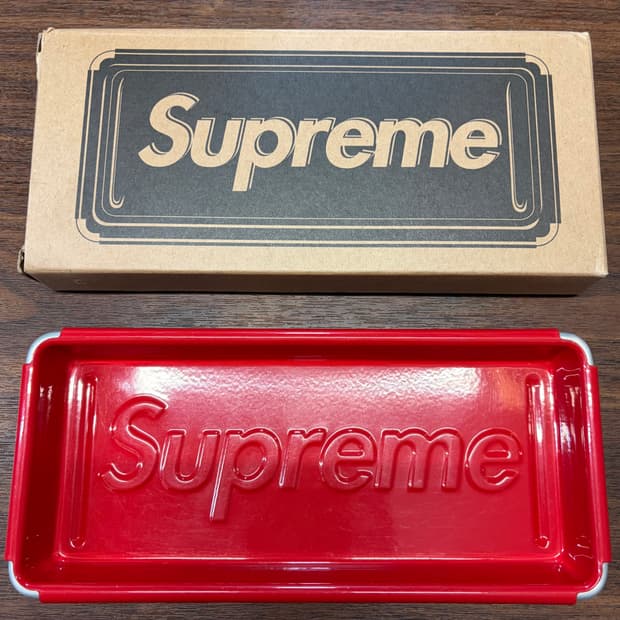 슈프림 덜튼 트레이 레드 23ss
