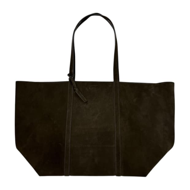 노이어 스웨이드 쇼퍼백 가방 브라운