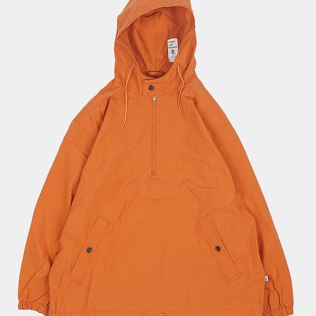 엔드앤드민즈 아노락 자켓 오렌지 XL 새상품