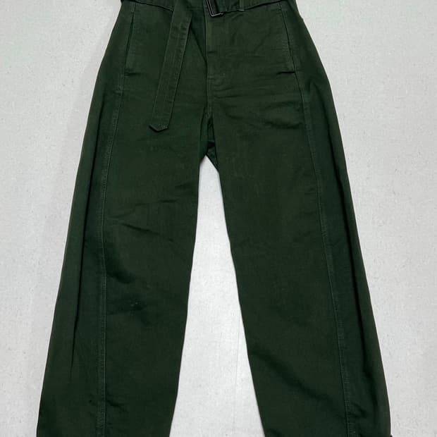 S) Lemaire belted pants