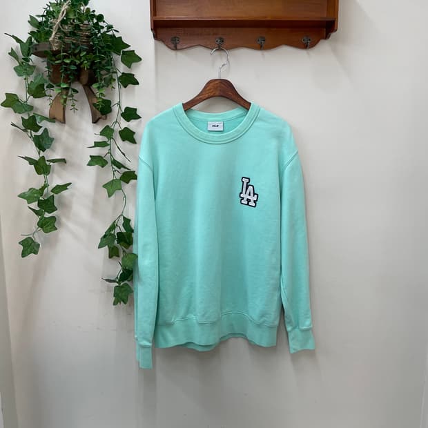 파스텔민트 너드 괴짜 MLB LA 스웻셔츠 맨투맨