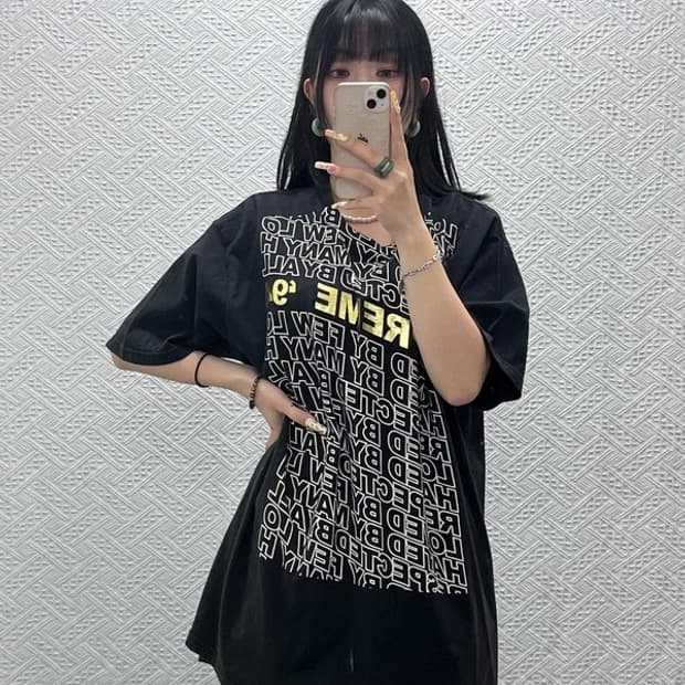 슈프림 올드스쿨 스트릿펑크 리스펙티드 로고플레이 반팔티 XL C13936