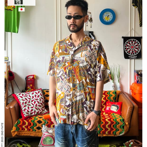 90s Konishi Yoshiyuki Native 1/2 Shirt