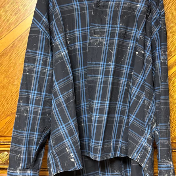 준지 25fw 블랙 아일랜드 셔츠 48