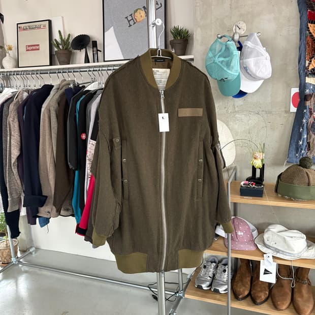 R13 알써틴 봄버 자켓