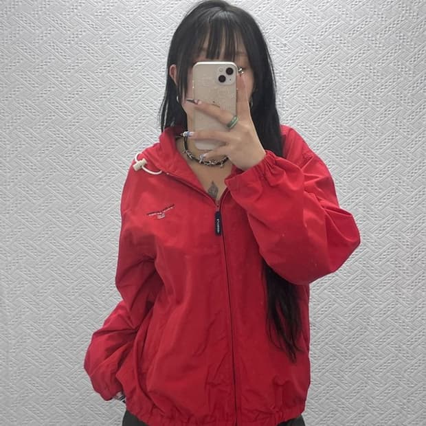 폴로 랄프로렌 올드스쿨 레트로 바람막이 자켓 L C07688