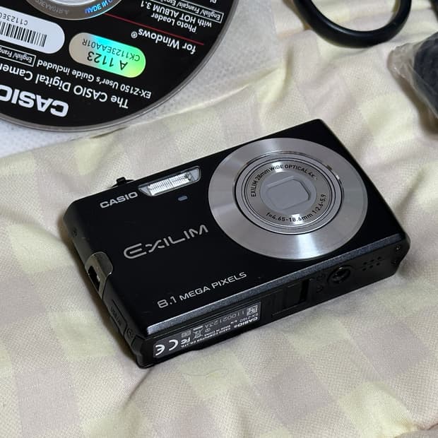 [풀박스] 카시오 엑슬림 Z150 디카 디지털카메라