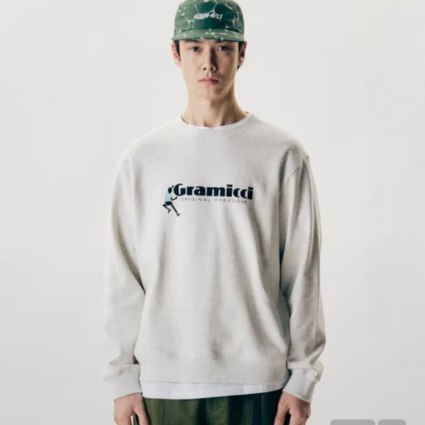 (23년) 그라미치  댄싱맨 스웨트 맨투맨 티셔츠 M