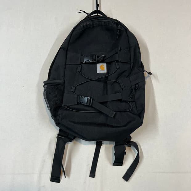 칼하트 WIP 킥플립 백팩 가방 블랙