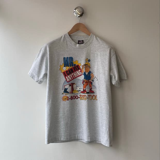90‘s USA “Mr. fix” humor T-shirt