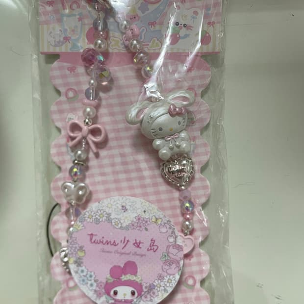 키티 휴대폰 스트랩