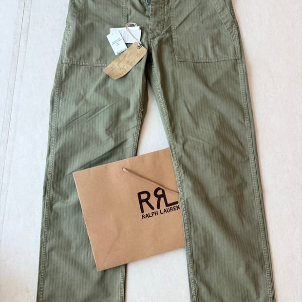 rrl 더블알엘 헤링본 퍼티그 32/32 판매