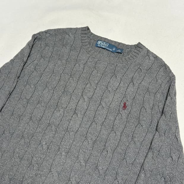 M 90’s 폴로랄프로렌 케이블 니트