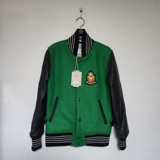 택새옷 디아프바인 W.A.P 염소가죽 점퍼 S1