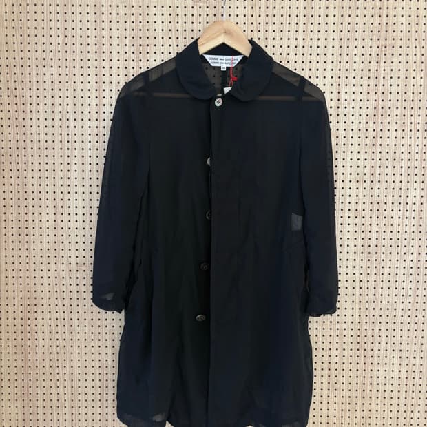 꼼데가르송 시스루 셔츠