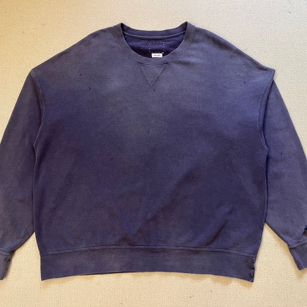 VISVIM AMPLUS SB SWEAT CRASH 4