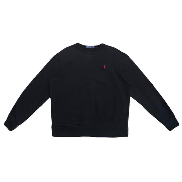 POLO RALPH LAUREN 스웻셔츠 블랙  L