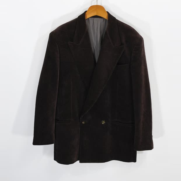 Lanvin studio 코듀로이더블자켓