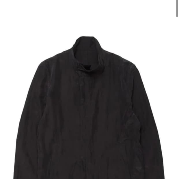 해칭룸 High Neck Shirket Black