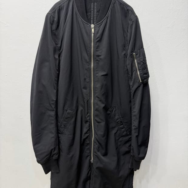 매장판정품) 릭오웬스 남성 MA-1 플레이트 봄버자켓 M