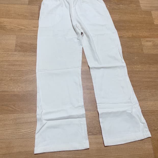 브랜디멜빌 화이트 리넨 팬츠