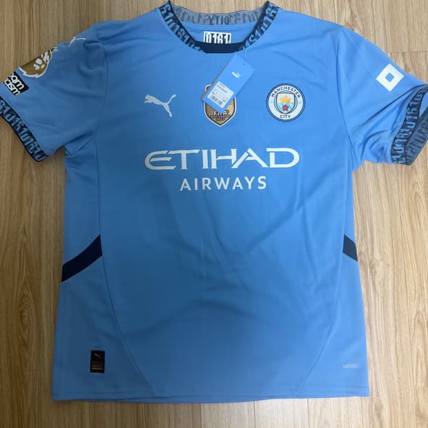 24-25 맨시티 로드리 유니폼 새상품 L