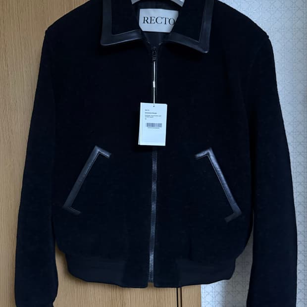 렉토 콘트라스트 카라 디테일 벤 점퍼 XL  