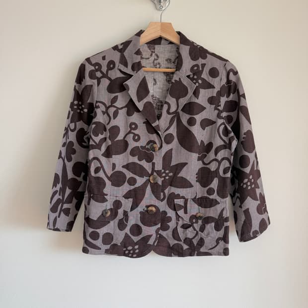 Plussyu 린넨 자켓(JAPAN)