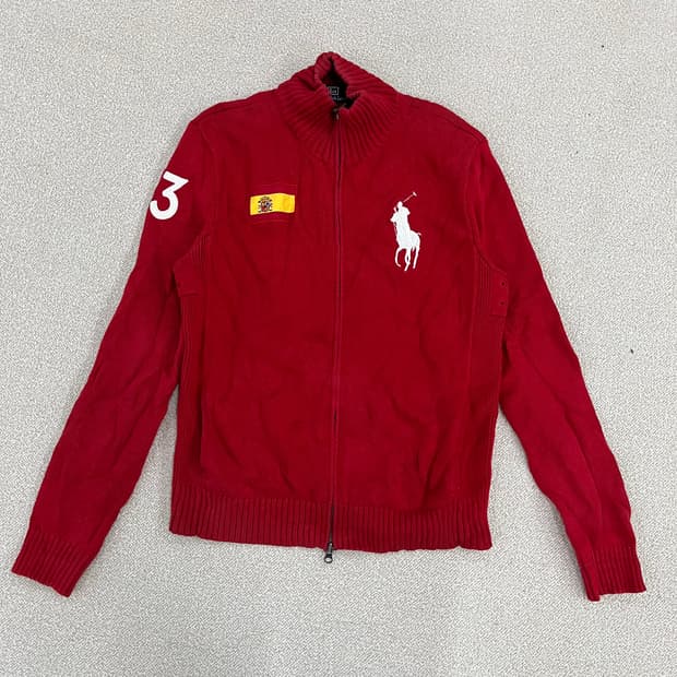 [M] 폴로랄프로렌 에스파냐 치프키프 투웨이 풀집업 니트 스웨터 0114