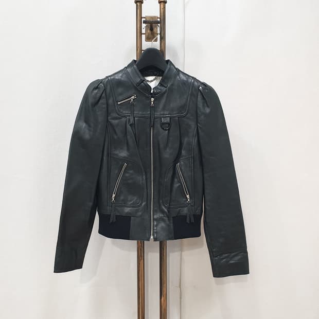 샤트렌 양가죽 블루종 가죽자켓 44-55