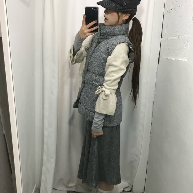 🫧그레이 몽글몽글 데일리 코디 세트🫧