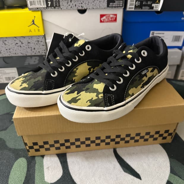 VANS V86CF CAMO 255 풀박