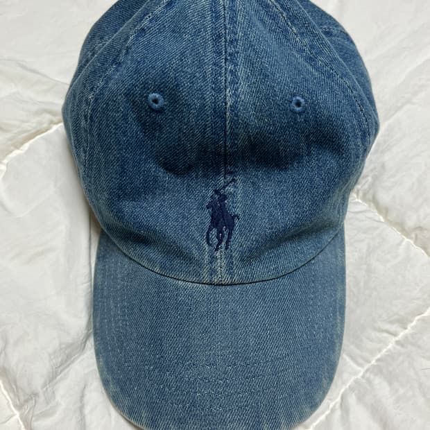 폴로 랄프 로렌 데님 캡모자